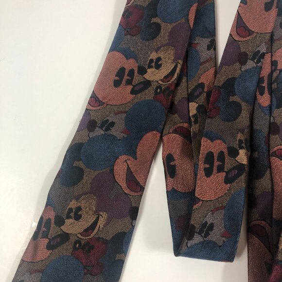 Vintage Balancine presents The Tie Works Disney Mickey Mouse Men's Tie - Picture 3 of 5